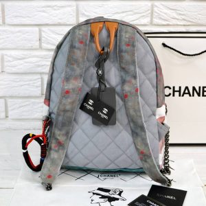 Рюкзак Chanel Graffiti Printed Canvas Backpack