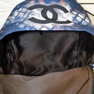 Рюкзак Chanel Graffiti Printed Canvas Backpack