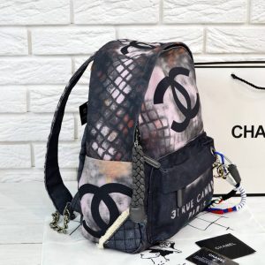 Рюкзак Chanel Graffiti Printed Canvas Backpack