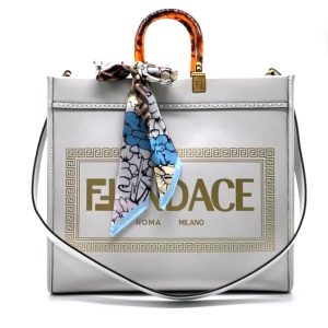 Сумка коллаборация Fendi Sunshine и Versace