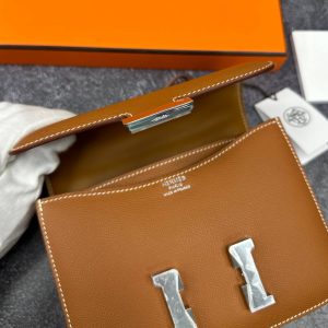 Сумка Hermes Constance 18 Epsom Silver Hardware