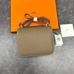 Сумка Hermes Constance 18 Epsom Silver Hardware