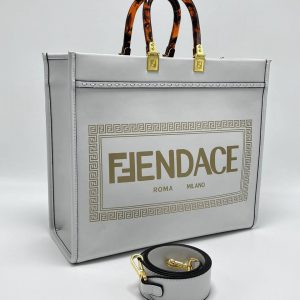 Сумка коллаборация Fendi Sunshine и Versace