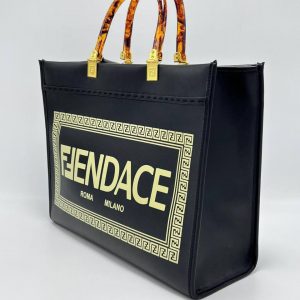 Сумка коллаборация Fendi Sunshine и Versace