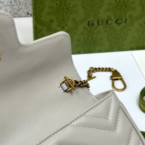 Сумка Gucci GG MARMONT LEATHER SUPER MINI