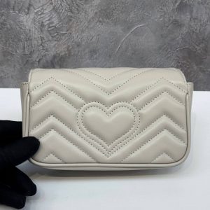 Сумка Gucci GG MARMONT LEATHER SUPER MINI