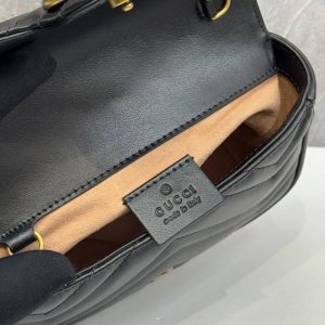 Сумка Gucci GG MARMONT LEATHER SUPER MINI