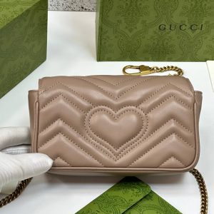 Сумка Gucci GG MARMONT LEATHER SUPER MINI