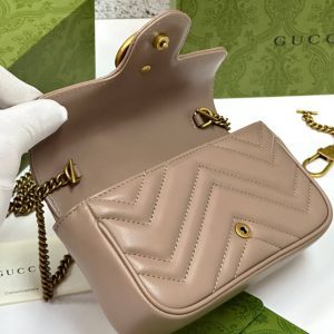 Сумка Gucci GG MARMONT LEATHER SUPER MINI