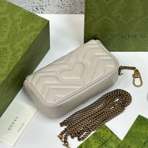 Сумка Gucci GG MARMONT LEATHER SUPER MINI