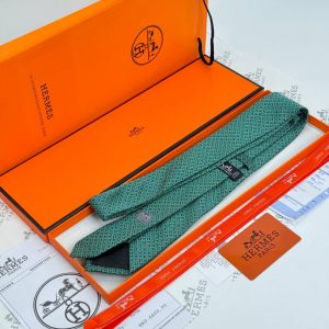 Галстук Hermes Faconnee Upside Down