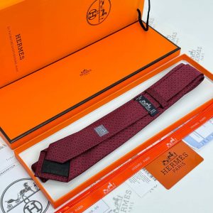 Галстук Hermes Faconnee Upside Down