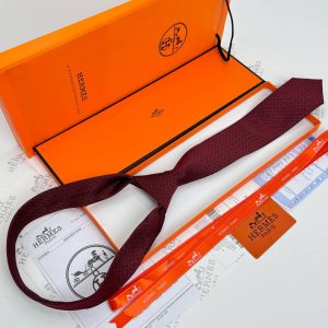 Галстук Hermes Faconnee Upside Down