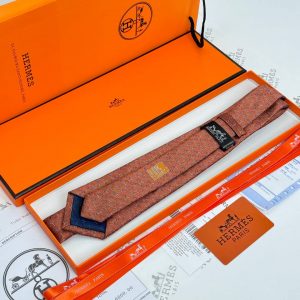 Галстук Hermes Faconnee Upside Down