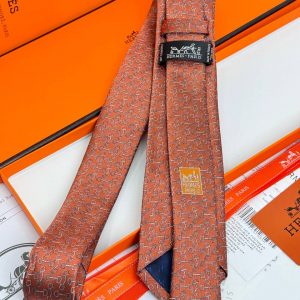 Галстук Hermes Faconnee Upside Down