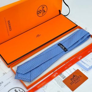 Галстук Hermes Faconnee Upside Down