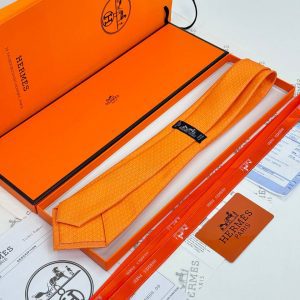 Галстук Hermes Faconnee Upside Down