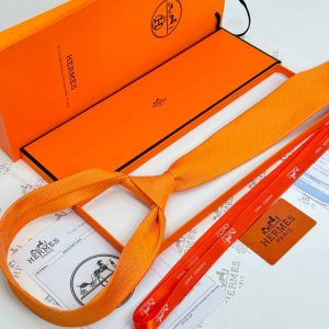 Галстук Hermes Faconnee Upside Down