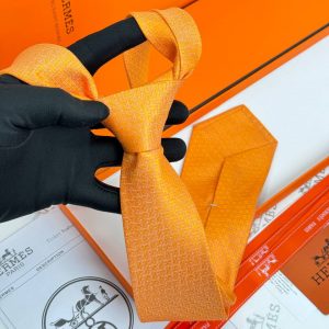 Галстук Hermes Faconnee Upside Down