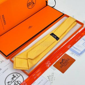 Галстук Hermes Faconnee Upside Down