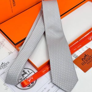 Галстук Hermes Faconnee Upside Down