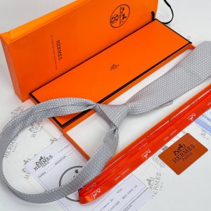 Галстук Hermes Faconnee Upside Down